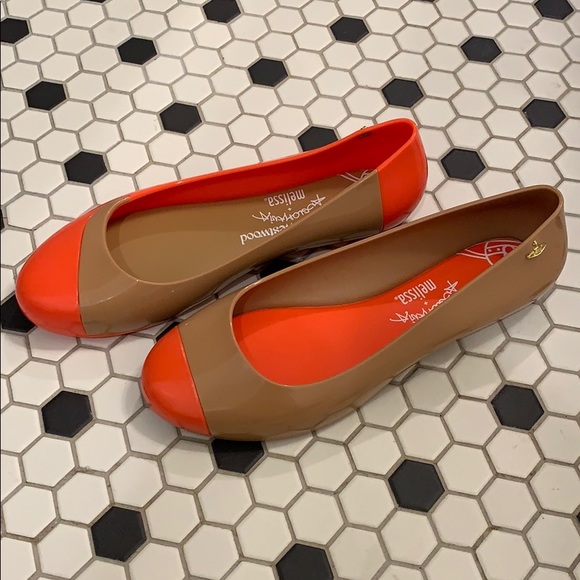 NEW Vivienne Westwood Anglomania + Melissa Flats - Picture 3 of 8